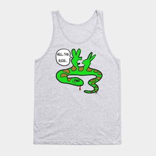 Well this sucks rabbit snake Tank Top